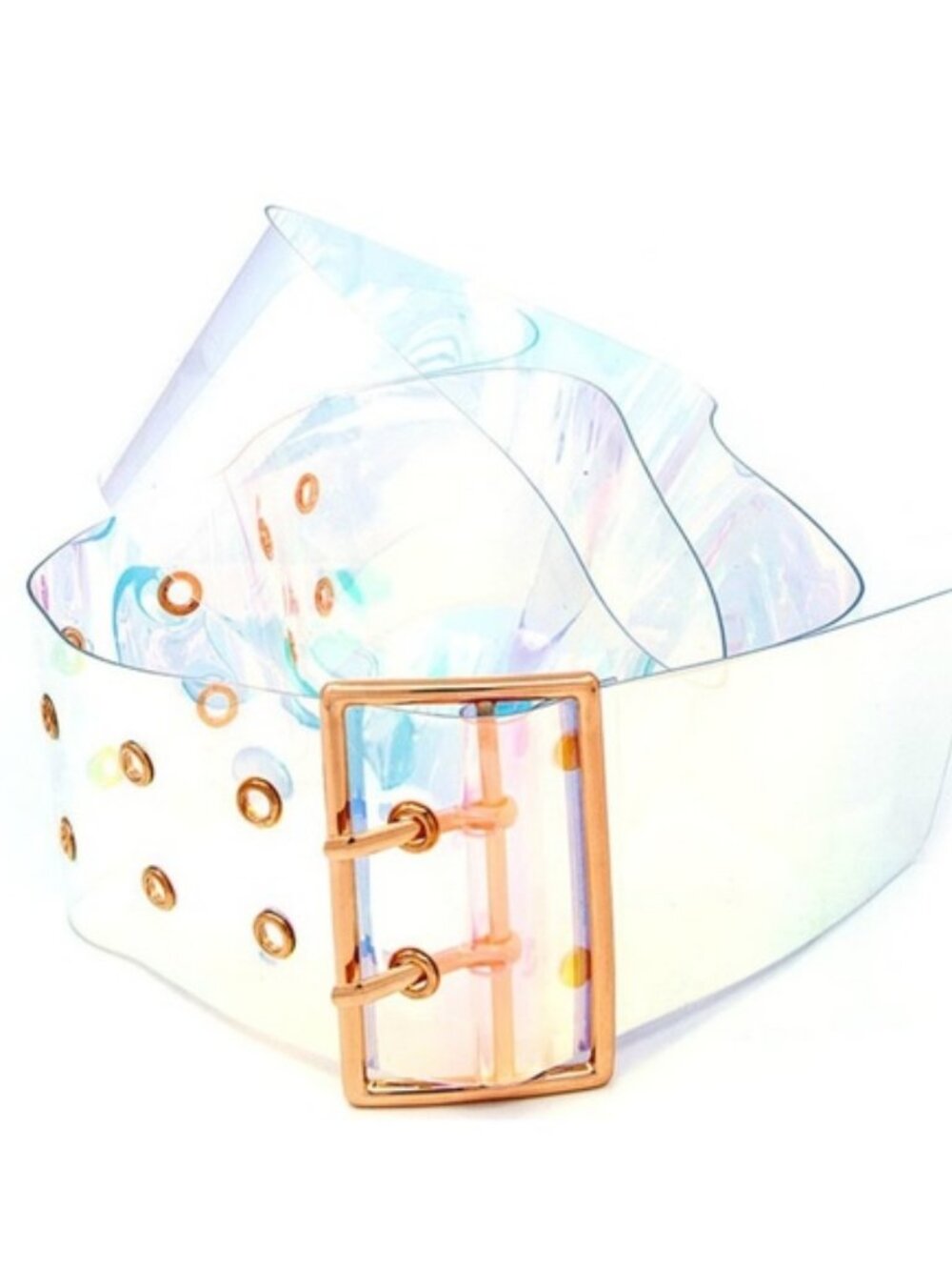 Holographic Transparent PVC Belt
